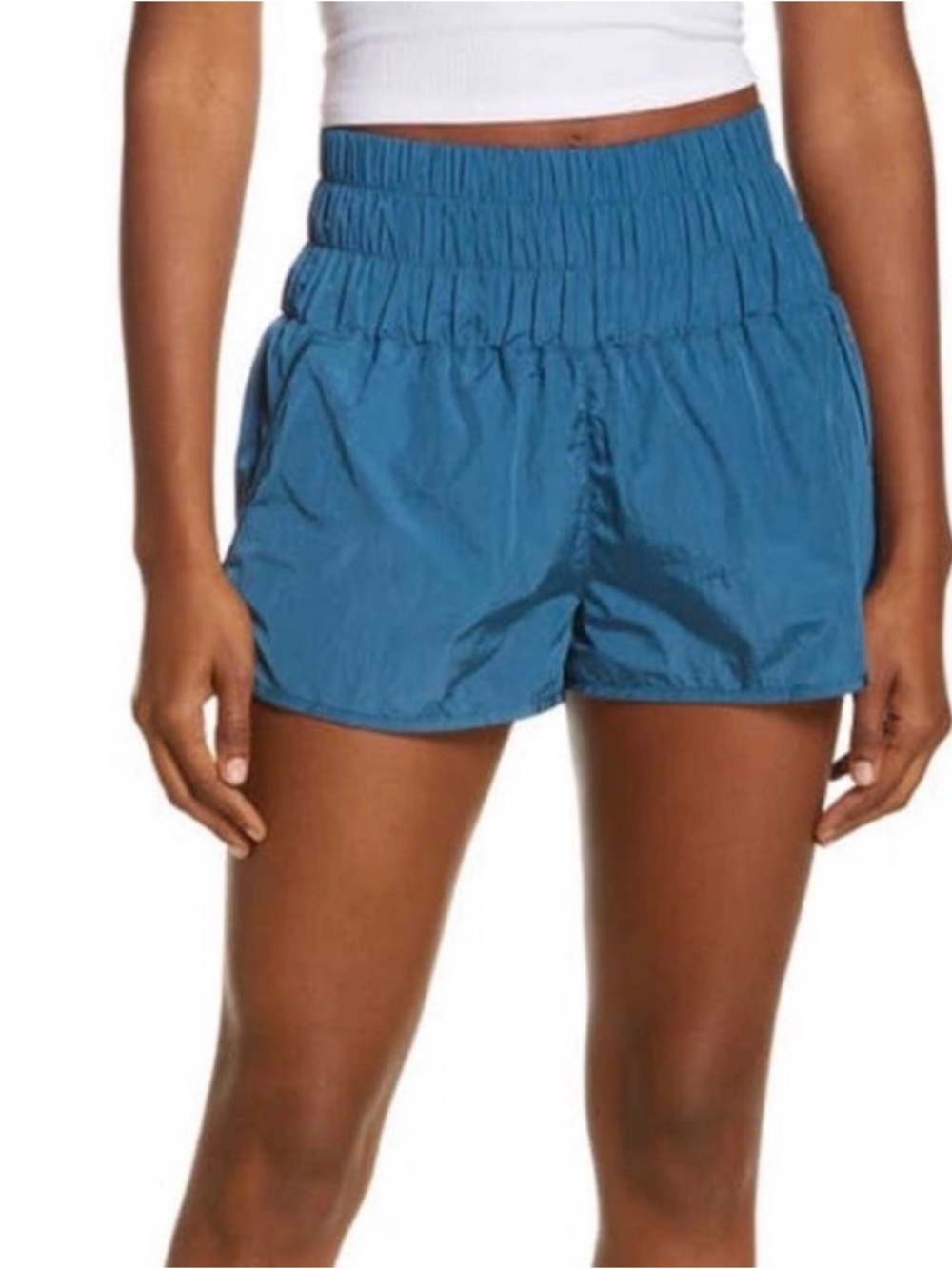 Free People Movement The Way Home Shorts Ocean blue
